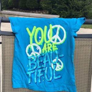 Size 6 Justice short sleeve shirt